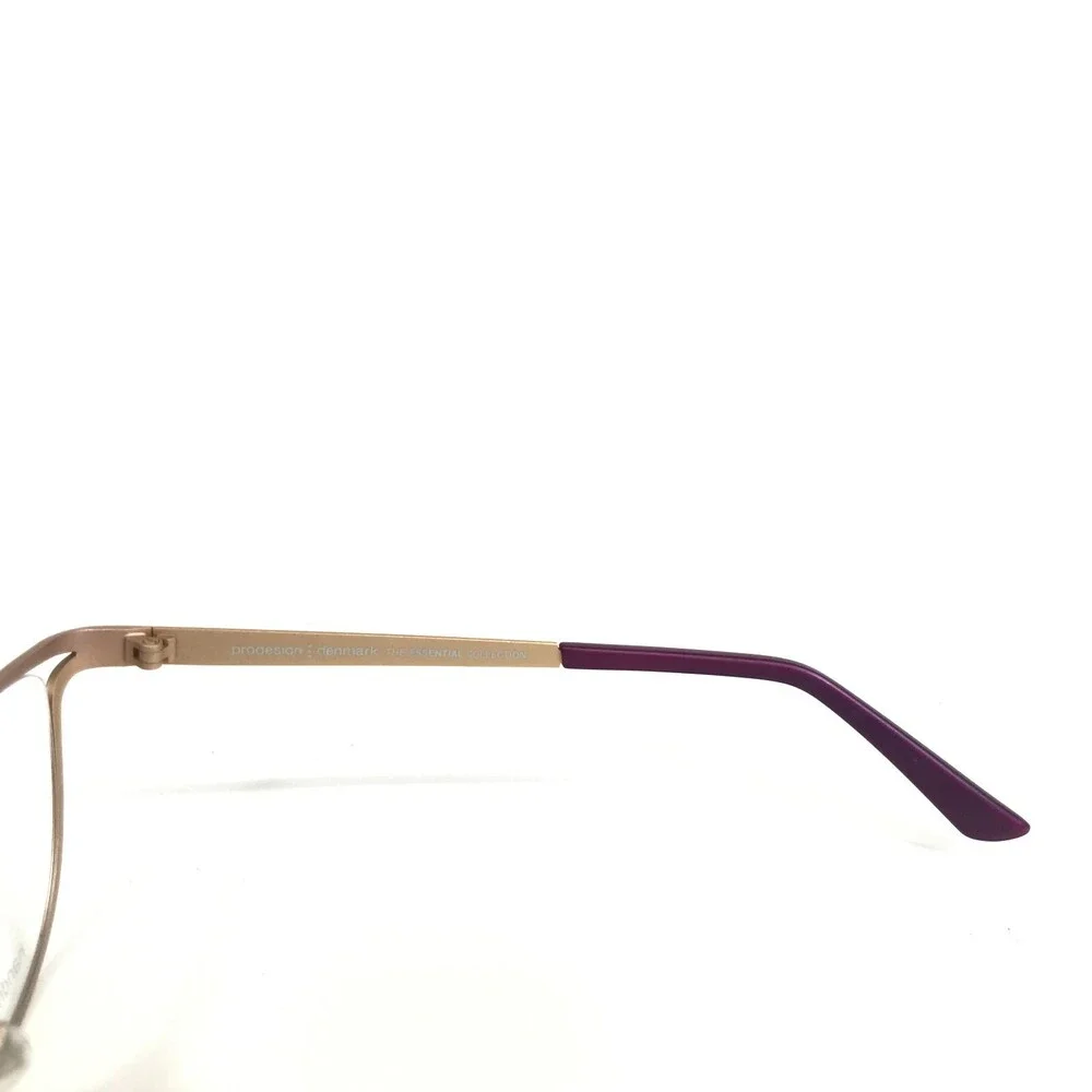 Prodesign Denmark Eyeglasses Frames 3149 c.3021 Matte Purple Gold 48-17-130